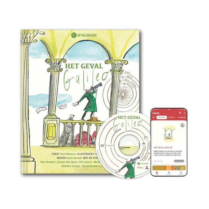 Het geval Galileo 9789079040742 Paul Wauters, Boeken, Kinderboeken | Kleuters, Gelezen, Verzenden