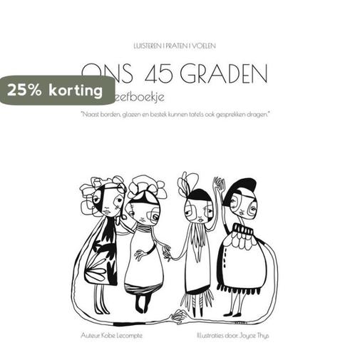 Ons 45 graden doorgeefboekje 9789464076509 Kobe Lecompte, Boeken, Overige Boeken, Gelezen, Verzenden