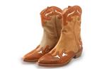 Curiosite Cowboy laarzen in maat 37 Beige | 10% extra, Kleding | Dames, Gedragen, Beige, Curiosite, Verzenden