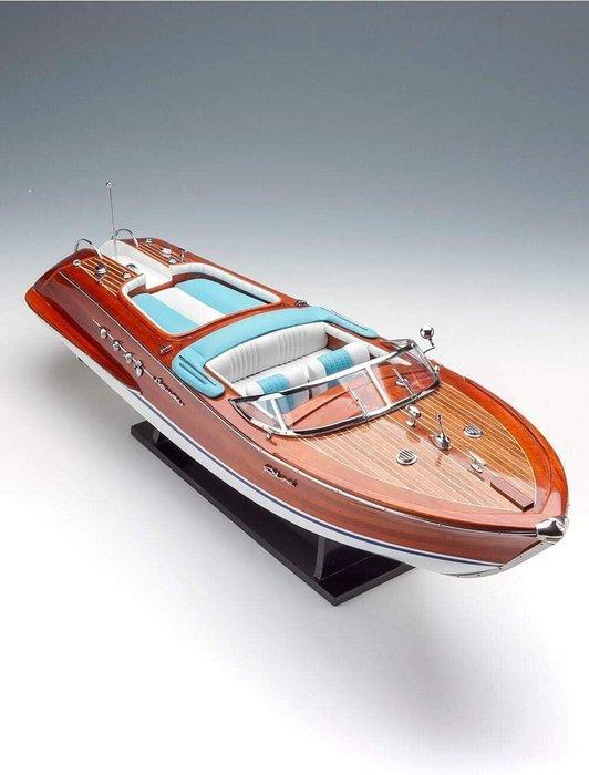 Riva Aquarama 53 cm modelisme bois maquette 1:14 - Halfmodel, Hobby & Loisirs créatifs, Voitures miniatures | 1:5 à 1:12