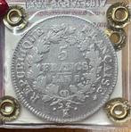 France. Directoire (1795-1799). 5 Francs An 8-K Union et, Timbres & Monnaies, Monnaies | Europe | Monnaies euro