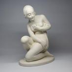 Donáth Ceramics - László Donáth - sculptuur, Art deco woman, Antiek en Kunst