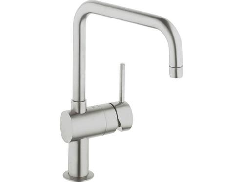 GROHE Minta - Keukenkraan - U-uitloop - SuperSteel, Huis en Inrichting, Woonaccessoires | Overige, Zo goed als nieuw, Verzenden