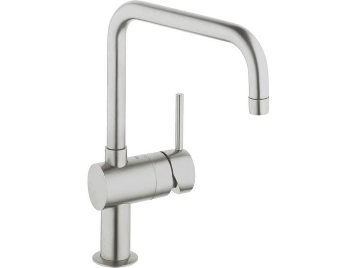 GROHE Minta - Keukenkraan - U-uitloop - SuperSteel, Huis en Inrichting, Woonaccessoires | Overige, Zo goed als nieuw, Verzenden