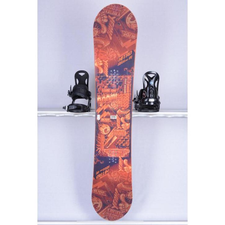 132 snowboard NITRO RIPPER 2019, Black/orange, ALL mountain,, Sport en Fitness, Snowboarden, Verzenden