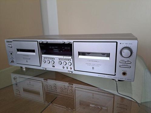 Sony - TC-WE475 Cassetterecorder-speler, Audio, Tv en Foto, Radio's