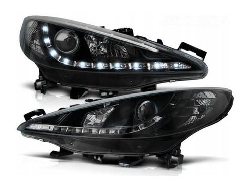 Koplamp unit  LED DRL geschikt voor Peugeot 207 Black, Autos : Pièces & Accessoires, Éclairage, Envoi