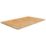vidaXL Wastafelblad 100x60x1,5 cm behandeld massief hout, Verzenden, Nieuw