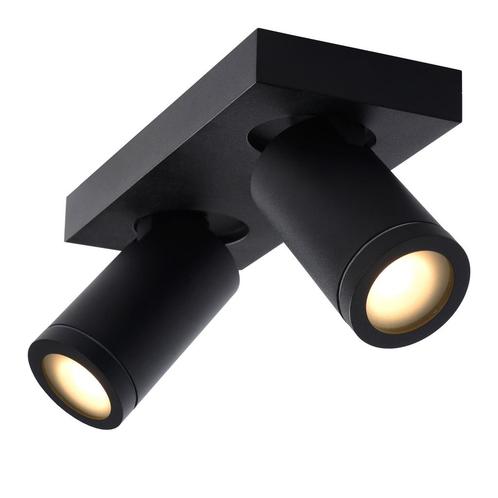 Lucide TAYLOR - Plafondspot LED Dim to warm GU10 2x5W, Tuin en Terras, Buitenverlichting, Nieuw, Led, Aluminium, Netvoeding, Verzenden