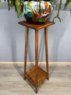 Plantentafel - Hout - Vintage houten plantentafel, Antiek en Kunst