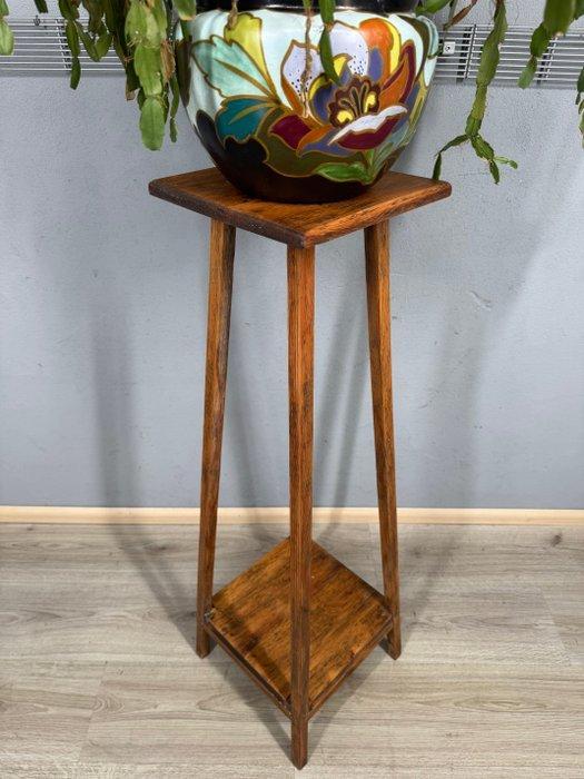 Plantentafel - Hout - Vintage houten plantentafel, Antiek en Kunst, Kunst | Designobjecten