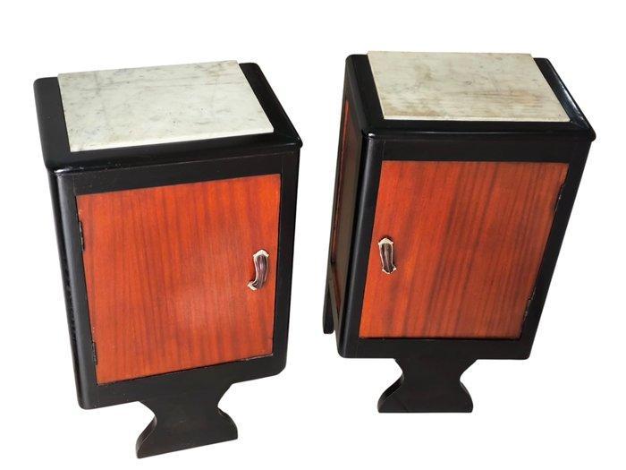 Nachtkastje (2) - Hout, Marmer, Antiek en Kunst, Curiosa en Brocante