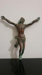 Crucifix - hardhout, misschien buxus (?) - 16e/17e eeuw