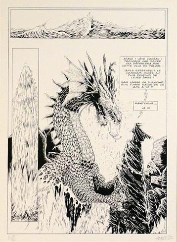 Lambert, Eric - 1 Silkscreen - Merlin - Dragon