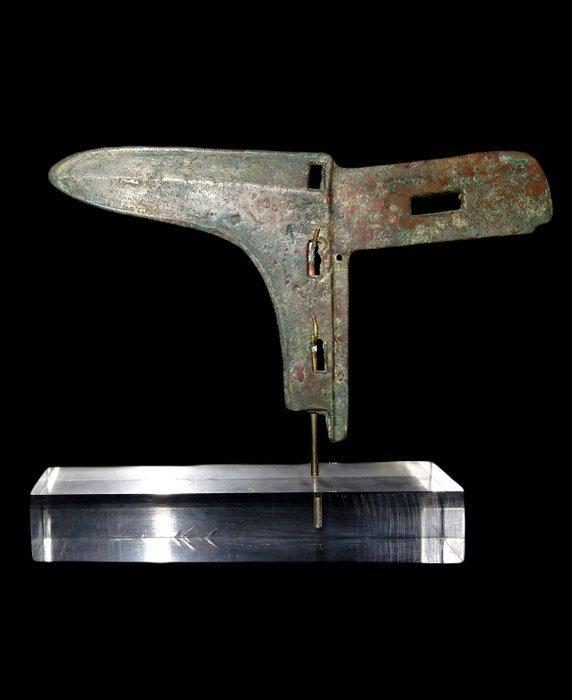 Oud-Chinees - Chinese halberd - Warring States -, Verzamelen, Mineralen en Fossielen