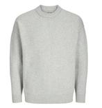 2dekans | Jack & Jones Max Knit Crew Sweater - Light Grey, Kleding | Heren, Truien en Vesten, Ophalen of Verzenden, Nieuw