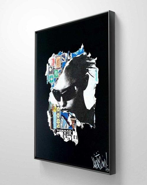 lasveguix (1986) - Fragment urban girl, Antiek en Kunst, Kunst | Schilderijen | Modern