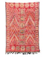 Exclusive Moroccan Berber Red Wool Rug from 1970s - Berber -, Huis en Inrichting, Nieuw