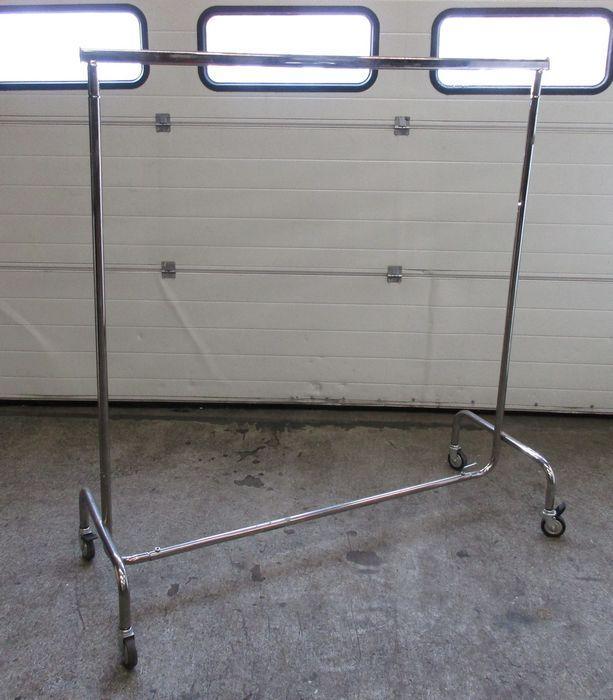Kledingrek, Display, B143 tot 220 x D56 x H152cm, Zakelijke goederen, Kantoor en Winkelinrichting | Magazijn, Stelling en Opslag