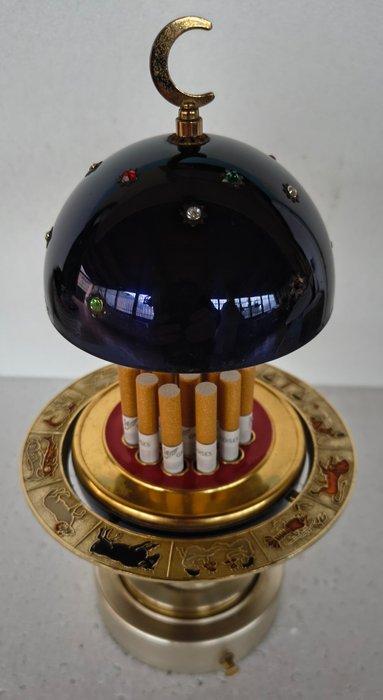 Zonder Minimumprijs - Muzikale sigarettenautomaat - Metaal -, Verzamelen, Rookartikelen, Aanstekers en Luciferdoosjes