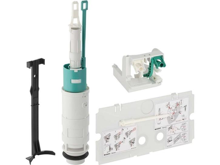 Geberit ombouwset Twico - WC-bril bevestiging - Messing, Huis en Inrichting, Woonaccessoires | Overige, Zo goed als nieuw, Verzenden