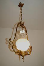 Plafondlamp - Smeedijzer, Antiek en Kunst