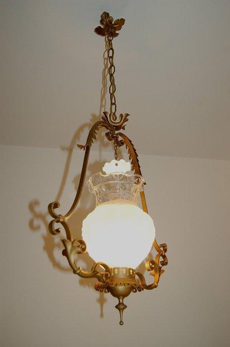 Plafondlamp - Smeedijzer, Antiek en Kunst, Curiosa en Brocante