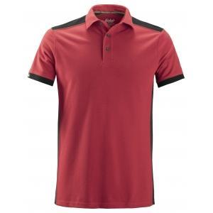 Snickers 2715 allroundwork, polo shirt - 1604 - chili red -, Bricolage & Construction, Vêtements de sécurité