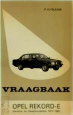 Vraagbaak voor uw Opel Rekord-E, Boeken, Nieuw, Nederlands, Verzenden