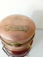 Objets maritimes - Lentille en verre de laiton en cuivre,