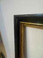 Lijst - Grote vergulde ebbenhouten afwerking, Antiek en Kunst