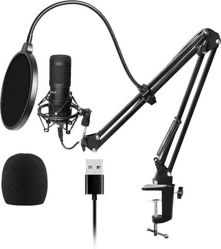 2dekans | Condensator Microfoon met Arm - Gaming - Cardioide, Muziek en Instrumenten, Microfoons, Ophalen of Verzenden