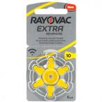 Rayovac Extra Advanced 10MF Hg 0% Gehoorapparaat batterij..., Nieuw, Verzenden