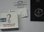 Frankreich 10 Euro 2021 Fifa voetbal Wm zilver Pp Qatar K..., Verzenden