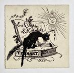 22 bijzondere Ex-libris België uit 1903 tot ± 1935 waaronder, Antiek en Kunst