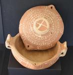 Oude taginepot met deksel 25 cm BERBER KABYLE - Terracotta -