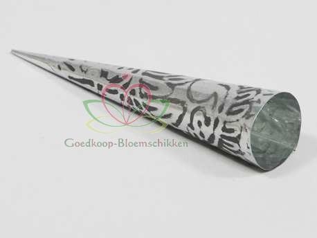 Koker Conisch 24, 5 cm. Relief PAK 15stuks waxinehouder, Hobby en Vrije tijd, Knutselen, Nieuw