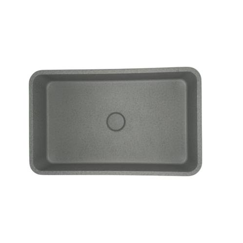 Opbouw Wastafel Sanimex Crystal Beton Rechthoekig Gespikkeld, Doe-het-zelf en Bouw, Sanitair, Overige typen, Nieuw, Ophalen of Verzenden