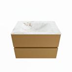 MONDIAZ VICA-DLUX 70cm badmeubel onderkast Oro 2 lades., Ophalen of Verzenden, Nieuw, Overige typen