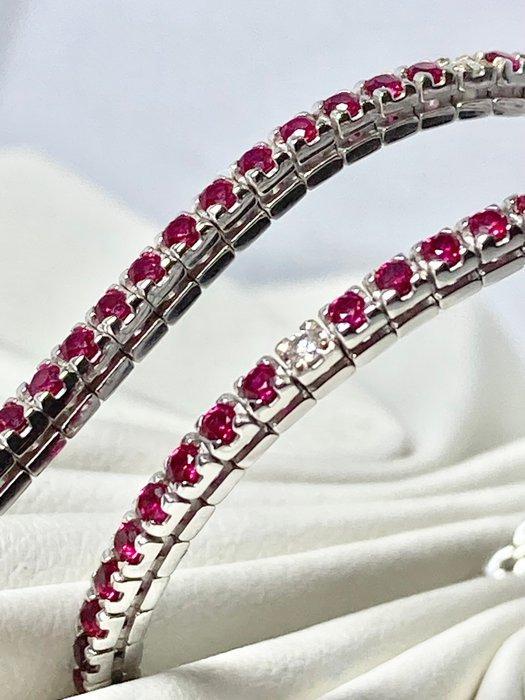 Pala Diamond - Tennis armband - 18 karaat Witgoud - 1.48ct., Handtassen en Accessoires, Antieke sieraden