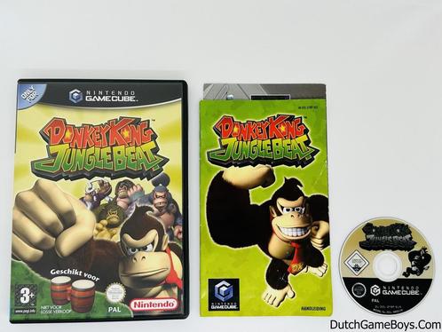 Nintendo Gamecube - Donkey Kong - Jungle Beat - HOL, Games en Spelcomputers, Games | Nintendo GameCube, Gebruikt, Verzenden