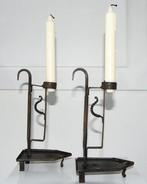 Valerian Gillar (1839-1927) - Kaarsenstandaard met oor (2) -, Antiek en Kunst