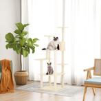 vidaXL Arbre Ã  chat avec griffoirs en sisal CrÃ¨me 153, Verzenden