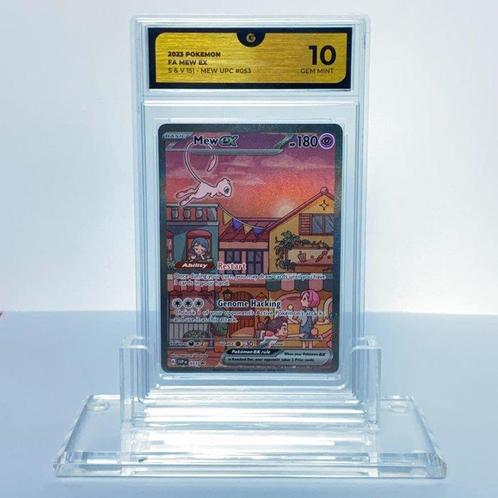 Mew EX FA - 151 English Ultra Premium Collection #053 Graded, Hobby & Loisirs créatifs, Jeux de cartes à collectionner | Pokémon