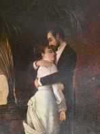 Edoardo Tofano (1838-1920), Seguace - Ritratto di Amanti