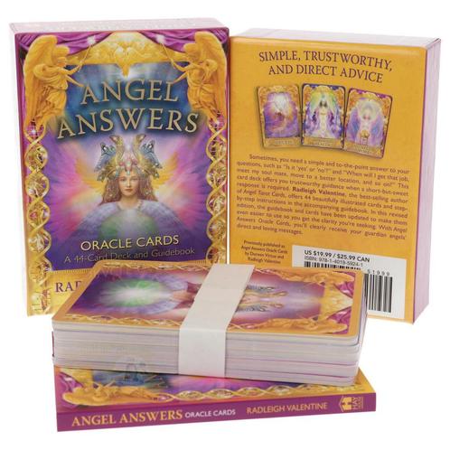 Angel Answers Oracle Cards - Radleigh Valentine (Engelse edi, Boeken, Overige Boeken, Nieuw, Verzenden