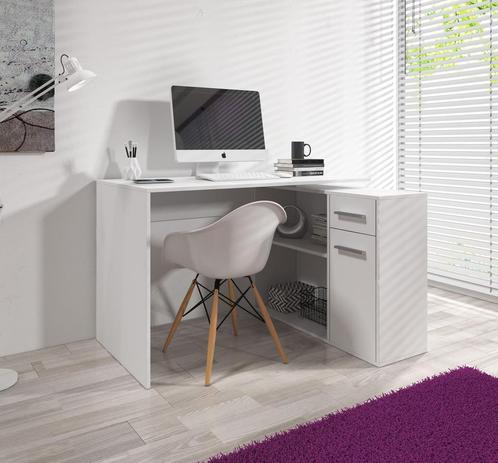 Bureau Jason - Wit - 120x92x74 - Werkplek, Maison & Meubles, Bureaux, Envoi