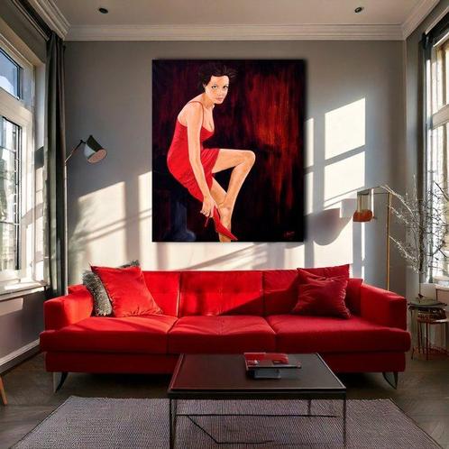 Carolina Alonso - Dance with me, Antiek en Kunst, Kunst | Schilderijen | Modern