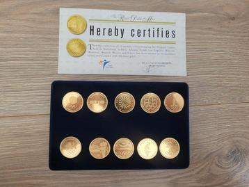 Monedas Oro Juegos Olímpicos (1964-2000) Colección monedas beschikbaar voor biedingen