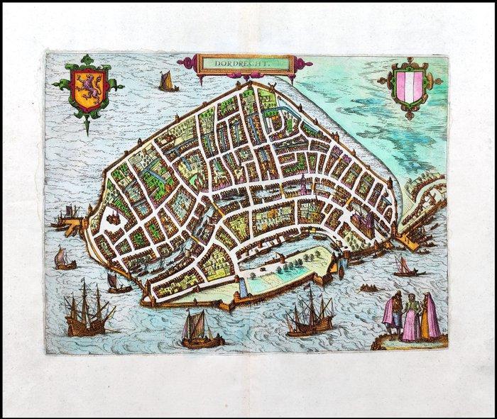 Nederland - Stad Dordrecht, Zuid-Holland, Nederland, Europa;, Boeken, Atlassen en Landkaarten